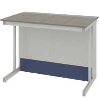 Стол пристенный высокий  ЛАБ-PRO СПКв 120.80.90 KG