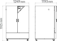 Климатическая камера постоянных условий «тепло-холод-влажность», 0...+70°С, 1020 л, KBF-S 1020, Binder