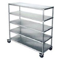 Стеллаж без вентиляции для клеток, нержавеющая сталь, Alternative Design