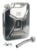 Канистра Bochem с винтовой крышкой, объем 20 л, нержавеющая сталь