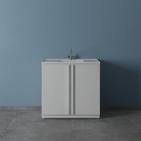 Мойка лабораторная химическая ЛК-900 СМС-ПВ (1 раковина, 1 смеситель)