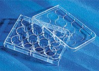 Планшеты культуральные 12-лун., плоскодонные, стерил., инд.упак.,5 шт/уп, 100 шт/кор, Corning (аналог арт. 712002, Nest, Китай)