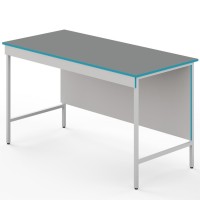 Открытый стол для работы стоя со столешницей из химстойкого пластика СЛВ НВК 1500 ПЛАСТ