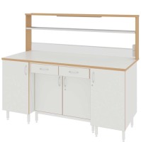 Стол пристенный ЛАБ-1800 ПЛТ (Ламинат)