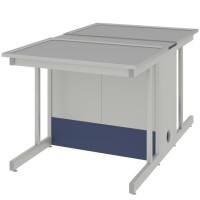 Стол островной низкий ЛАБ-PRO СОКн 90.150.75 SS