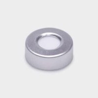 Крышка ISOLAB с септой для обжимных виал N20, без разреза, силикон/PTFE