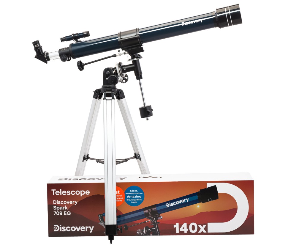 Телескоп Discovery Spark 709 EQ с книгой
