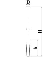 Пробоотборник эскиз 2-593