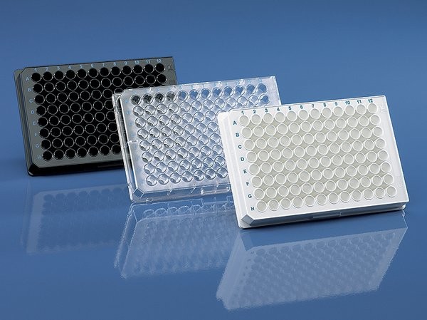 Микропланшет Brand hydroGrade, 96-луночный, PS, нестерильный, прозрачный, C-дно, 350 мкл