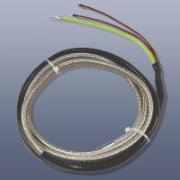 Нагревательная лента SAF (Kletti) KM-HT-G, изоляция из стекловолокна, медно-никелевая оплетка, макс. температура 450°C, 10 м