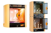 Шейкер-инкубатор, 25 мм, платформа 420×420 мм, 1-2 яруса, Ecotron, Infors (аналоги арт. NB-205QM, арт. NB-205Q, N-Biotek; арт. ZQZY-78ES, Zhichu)