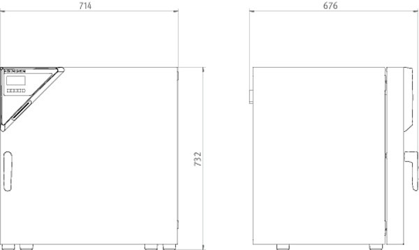 Инкубатор Binder BF 115, 114 л, Avantgarde.Line, с принудительной конвекцией