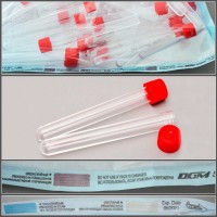 Пробирка цилиндрическая с винтовой крышкой стерильная 20 мл, 16×150 мм, ТУ 22.29.29–023–29508133–2017, б/дел, п/с, уп. 100 шт