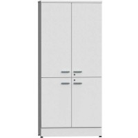 Шкаф для оборудования 900х500х2000 мм серый