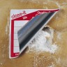 Наклейки Bürkle close-it 95х95 мм желтая печать, 500 шт/рул