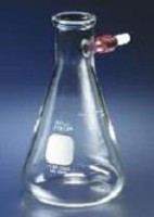 Колба Бунзена, 500 мл, горловина 34 мм, градуировка, муфта, 6 шт, Pyrex (Corning)