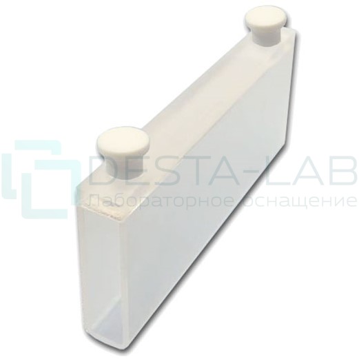 КУ-10.100.С Кювета кварцевая с пробкой Ultra, евро, 100 мм