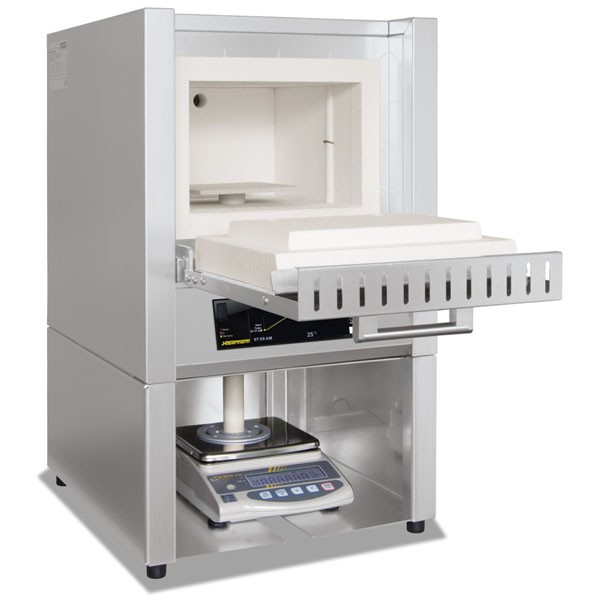 Печь муфельная Nabertherm L 9/12/SW/B510 с откидной дверью, с весами и ПО, 1200°С, 9 л