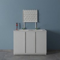 Мойка лабораторная химическая ЛК-1200 СМС-ПВ (2 раковины, 1 смеситель)