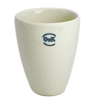 Тигель высокий фарфоровый №3, 18 мл., 35х18х43 мм. 