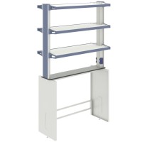 Технологическая стойка островная ЛАБ-PRO ТСОв 120.20/40.90/195