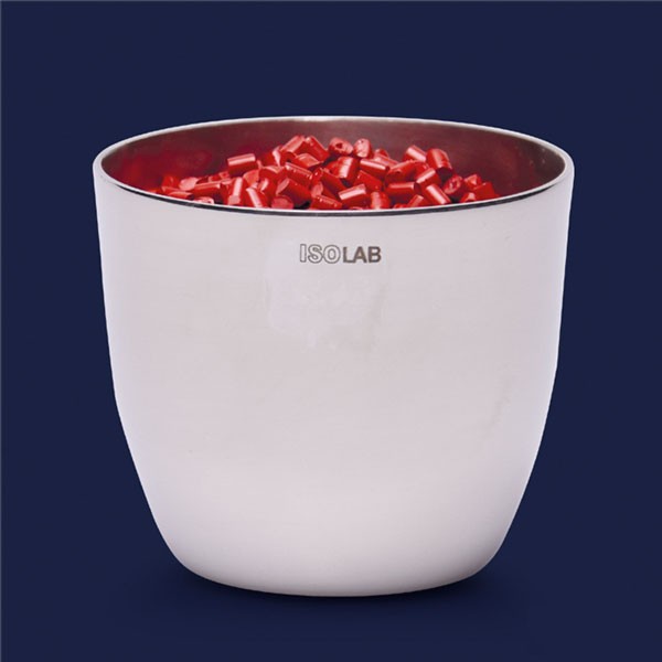 Тигель ISOLAB, средняя форма, Ø 63 х 50 мм, нержавеющая сталь