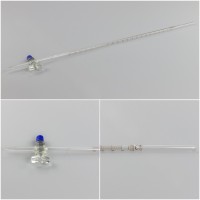 Бюретка 1-1-2-10-0,05 с краном, резьбовым уплотнением, ГОСТ 29251-91 (5 шт./упак)