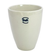 Тигель высокий фарфоровый №4, 35 мл., 45х22х55 мм. 