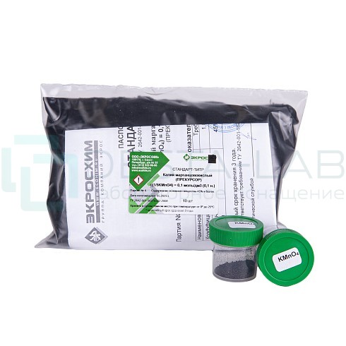 СТ Калий марганцевокислый 0,1 Н (Прекурсор)