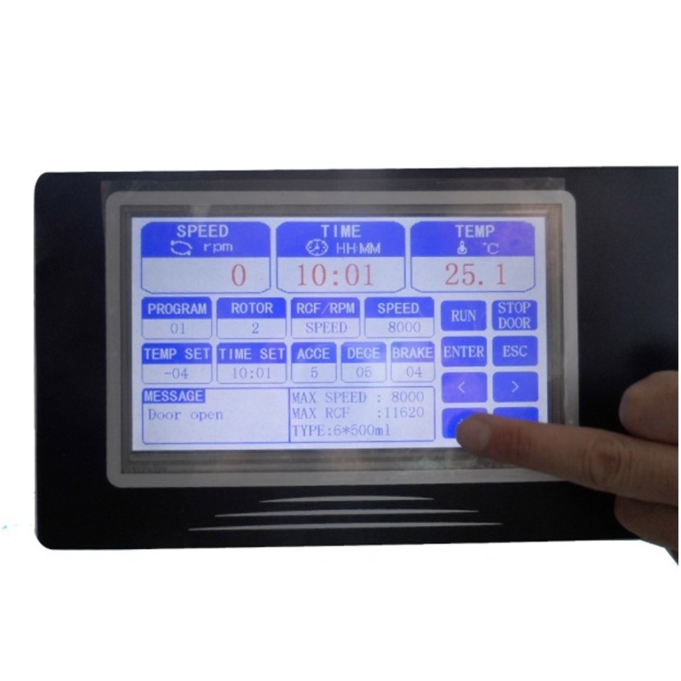Центрифуга, максимально 4 л, 10000 об/мин, 18300 g, с охлаждением, напольная, GL-10MC, Drawell, Китай