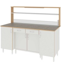 Стол пристенный ЛАБ-1800 ПКТ (Керамогранит)