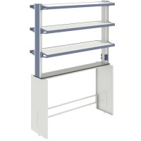 Технологическая стойка островная ЛАБ-PRO ТСОв 150.20/40.90/195