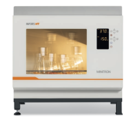 Шейкер-инкубатор, 25 или 50 мм, от 16° С ниже t комн до +65° С, платформа 480х420 мм, 1-2 яруса, Minitron, Infors (аналог: арт. ZCZY-NS, Zhichu (Китай))