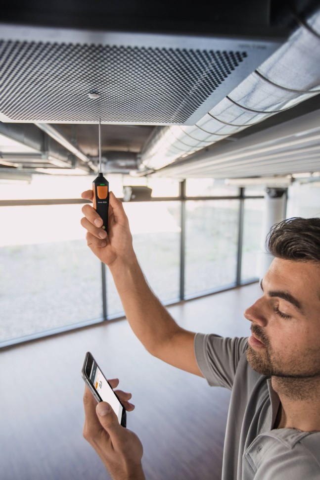 Смарт-зонд testo 905 i - Термометр с Bluetooth, управляемый со смартфона/планшета