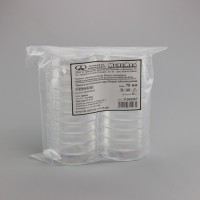 Чашка микробиологическая (Петри) полимерная Ø 70 мм стерильная по ТУ 32.50.50-033-29508133-2019, п/с, уп. 20 шт