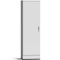 Шкаф для одежды 600х500х2000 мм серый