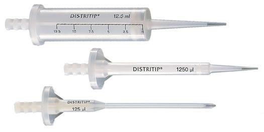Наконечники для степпера Distriman 125 мкл, 50 шт./уп., Gilson