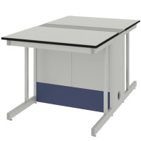 Стол островной низкий ЛАБ-PRO СОКн 90.150.75 C20