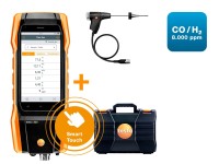 Комплект testo 300, СО с Н2-компенсацией - Анализатор дымовых газов (O2, CO с H2-компенсацией до 8000 ppm)