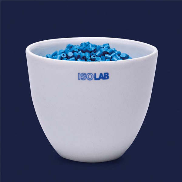 Тигель ISOLAB, средняя форма, Ø 82 х 65 мм, фарфор