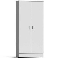 Шкаф для одежды 900х500х2000 мм серый