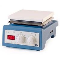 Магнитная мешалка Stuart UC152D с подогревом, стеклокерамическая платформа 150 х 150 мм