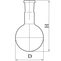 Колба круглодонная К-1-25-14/23