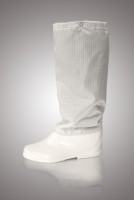 Бахилы для чистых помещений, высокие, на твердой подошве, без молнии, ЛТО