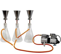 Прибор вакуумного фильтрования ПВФ-35/2 ФХА (воронки 500 мл. из нерж. ст.), Владисарт