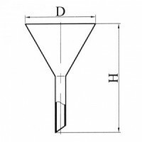 Воронка В-36-80 ГОСТ 25336-82
