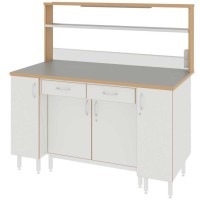 Стол пристенный ЛАБ-1500 ПТТ (TRESPA)