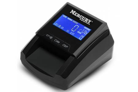 Детекторы банкнот - MERCURY D-20A FLASH PRO LCD