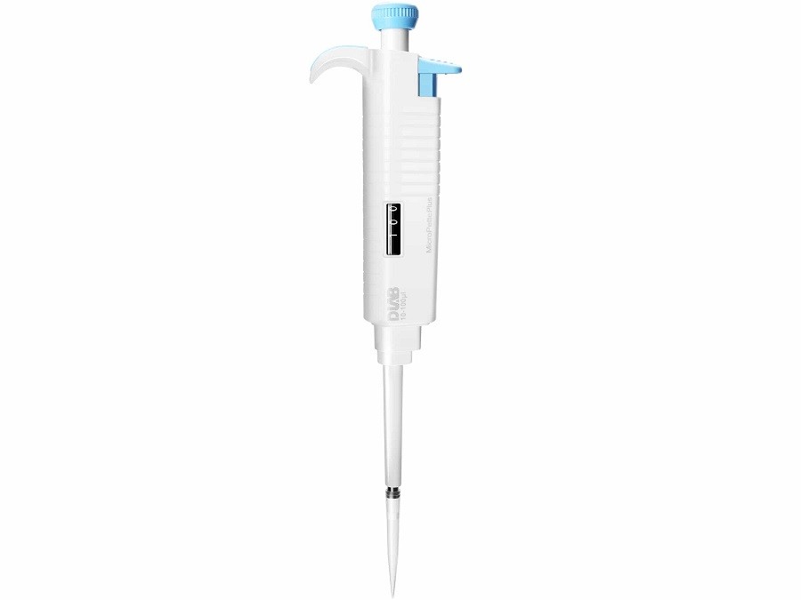 Автоматическая пипетка 0,5-10 мкл, MicroPette Plus, DLab, Китай (аналоги арт. 4642022, арт. 4641022N, Thermo (Ленпипет); арт. 17008649, Mettler Toledo)