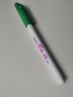 Маркер перманентный по стеклу и пластмассе, 0,7 мм, зеленый, Universal-Pen permanent, Stabilo